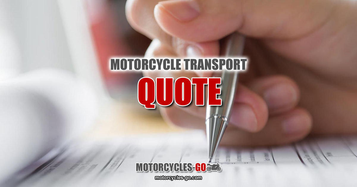 Motorcycle Transport Quote OG01