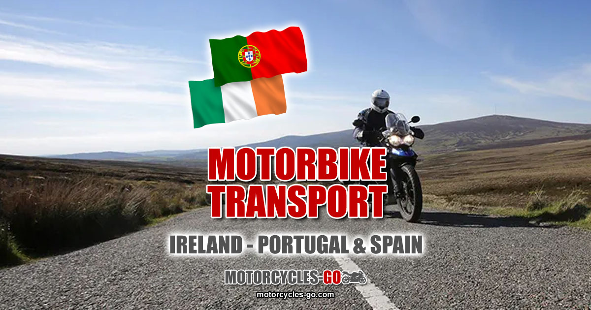 Motorcycle Transport Ireland to Portugal